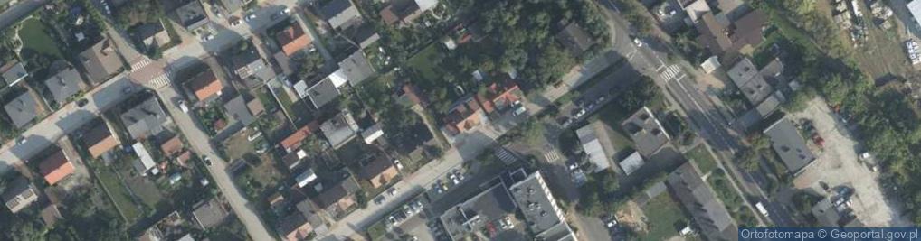 Zdjęcie satelitarne Topolowa ul.