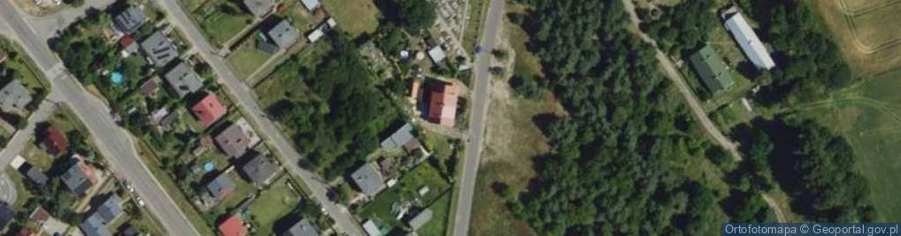 Zdjęcie satelitarne Topolowa ul.