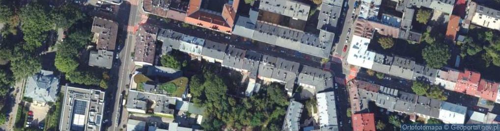 Zdjęcie satelitarne Topolowa ul.
