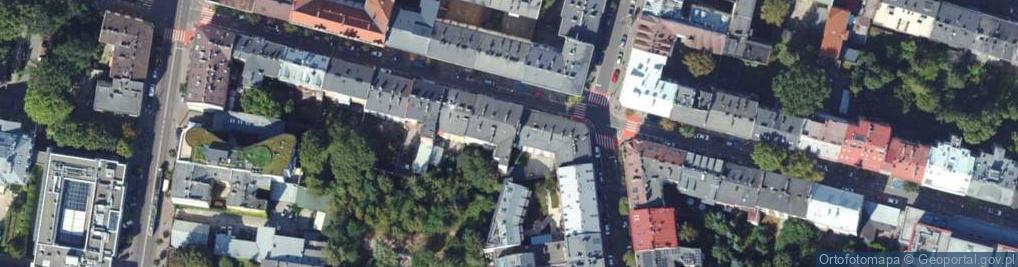 Zdjęcie satelitarne Topolowa ul.