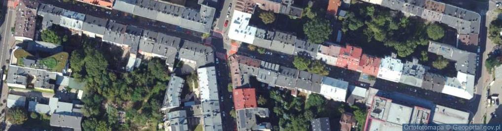 Zdjęcie satelitarne Topolowa ul.
