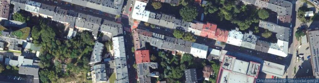Zdjęcie satelitarne Topolowa ul.