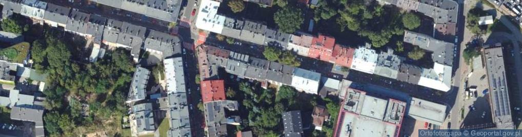 Zdjęcie satelitarne Topolowa ul.