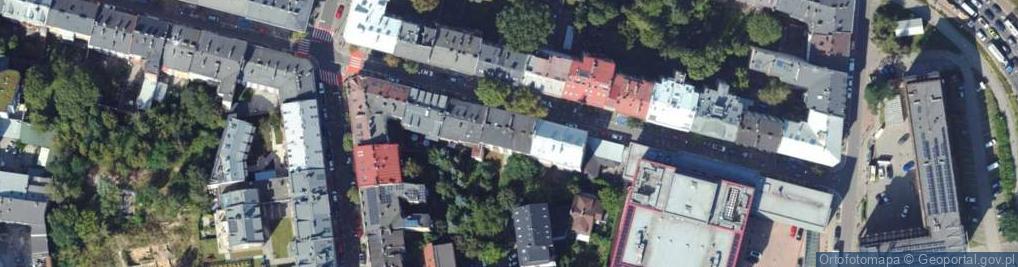 Zdjęcie satelitarne Topolowa ul.