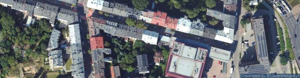 Zdjęcie satelitarne Topolowa ul.