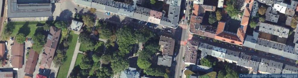 Zdjęcie satelitarne Topolowa ul.