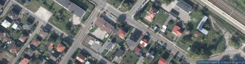 Zdjęcie satelitarne Towarowa ul.