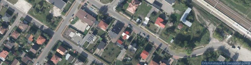 Zdjęcie satelitarne Towarowa ul.