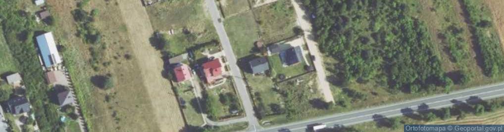 Zdjęcie satelitarne Topolowa ul.