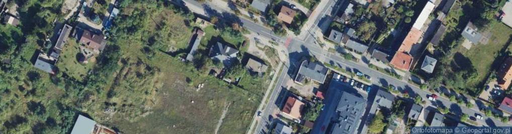 Zdjęcie satelitarne Toruńska ul.
