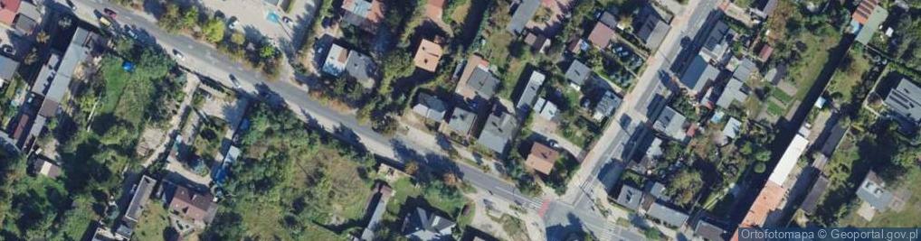Zdjęcie satelitarne Toruńska ul.