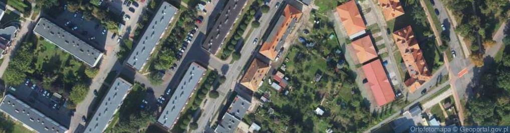 Zdjęcie satelitarne Toruńska ul.