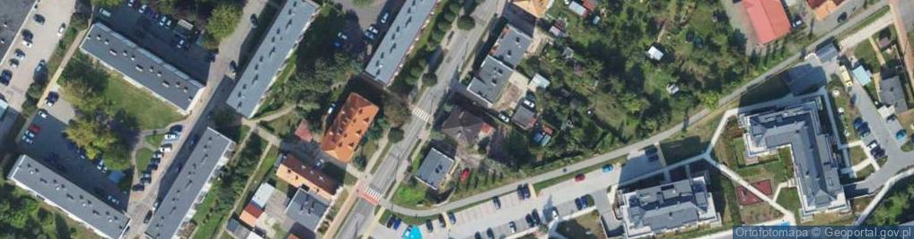 Zdjęcie satelitarne Toruńska ul.