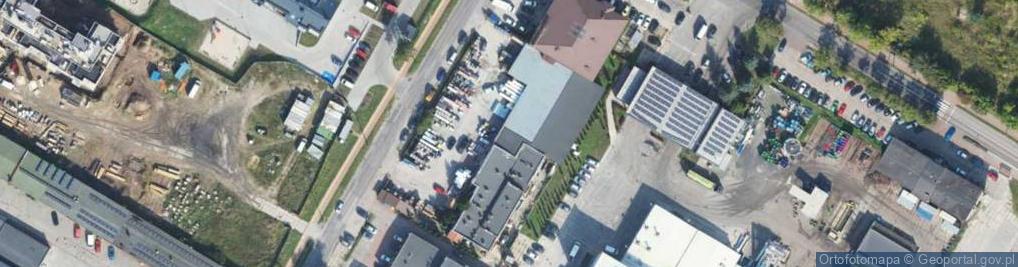 Zdjęcie satelitarne Toruńska ul.