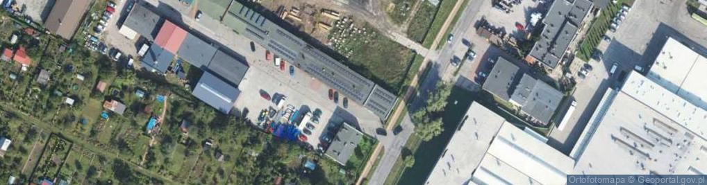 Zdjęcie satelitarne Toruńska ul.