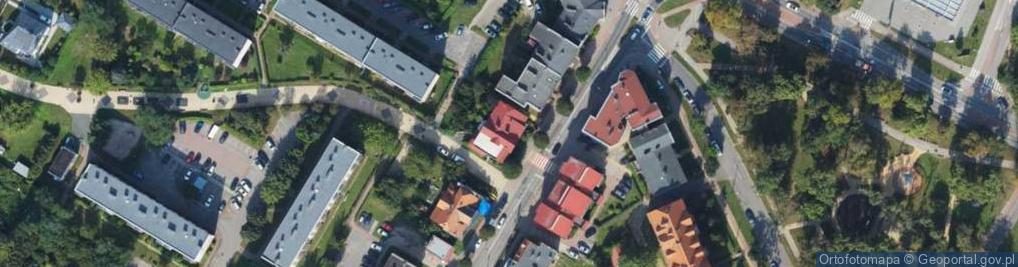Zdjęcie satelitarne Toruńska ul.