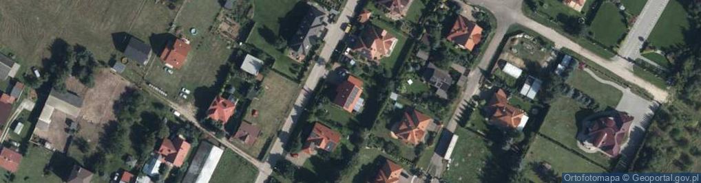 Zdjęcie satelitarne Topolowa ul.