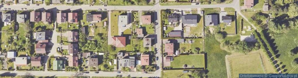 Zdjęcie satelitarne Topolowa ul.