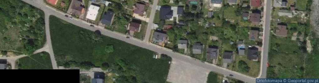 Zdjęcie satelitarne Topolowa ul.