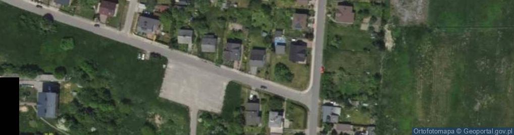 Zdjęcie satelitarne Topolowa ul.