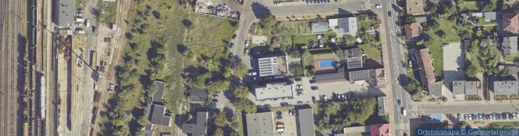Zdjęcie satelitarne Towarowa ul.