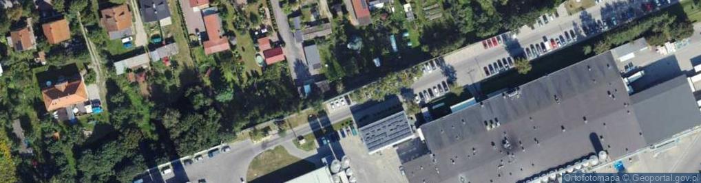 Zdjęcie satelitarne Topolowa ul.