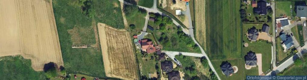 Zdjęcie satelitarne Topolowa ul.