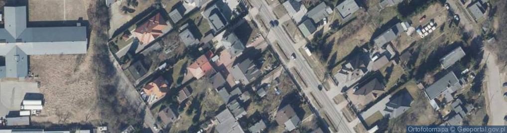 Zdjęcie satelitarne Tomaszowska ul.