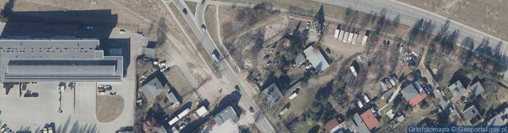 Zdjęcie satelitarne Tomaszowska ul.