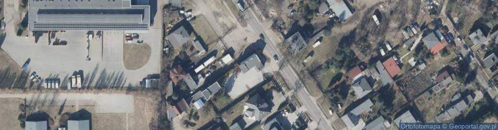 Zdjęcie satelitarne Tomaszowska ul.