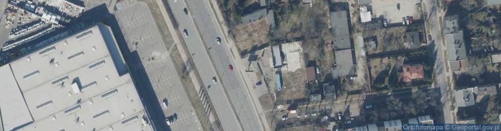 Zdjęcie satelitarne Towarowa ul.