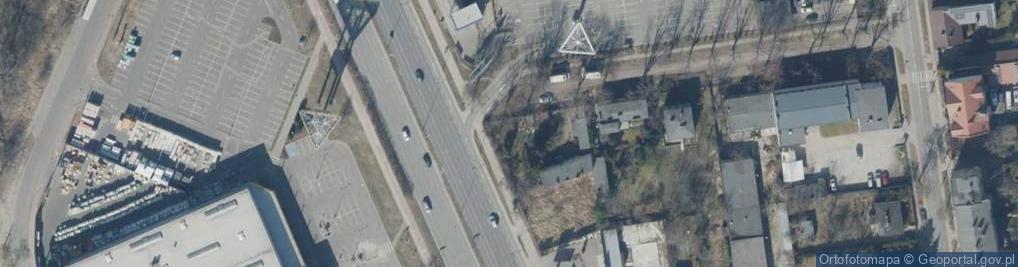 Zdjęcie satelitarne Towarowa ul.