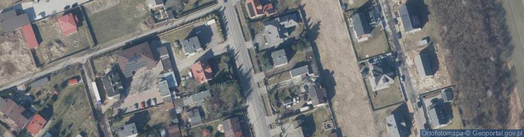 Zdjęcie satelitarne Tomaszowska ul.