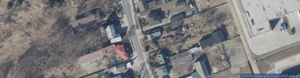 Zdjęcie satelitarne Tomaszowska ul.