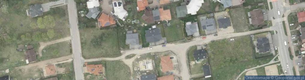 Zdjęcie satelitarne Topolowa ul.