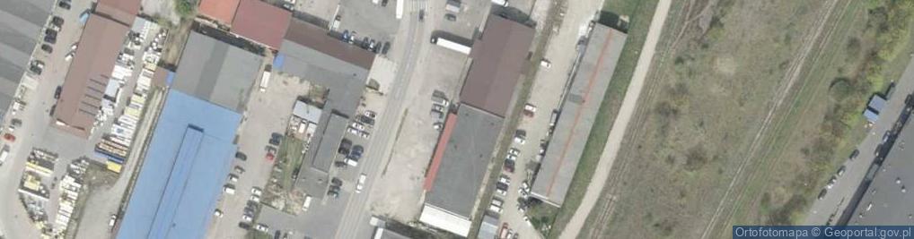 Zdjęcie satelitarne Towarowa ul.