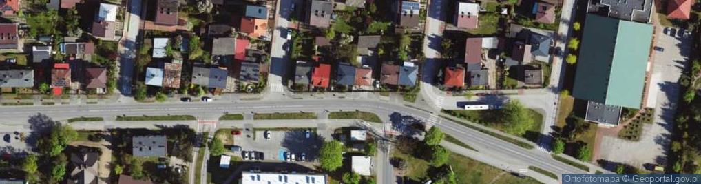 Zdjęcie satelitarne Topolowa ul.