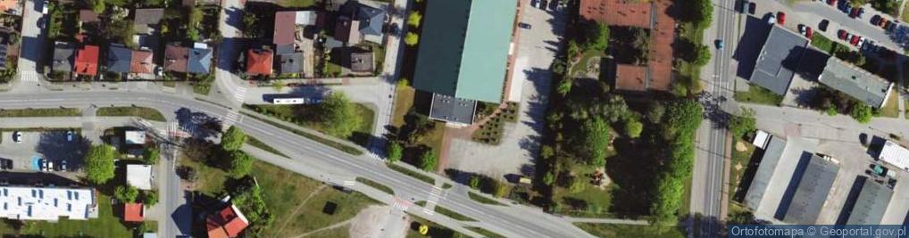 Zdjęcie satelitarne Topolowa ul.
