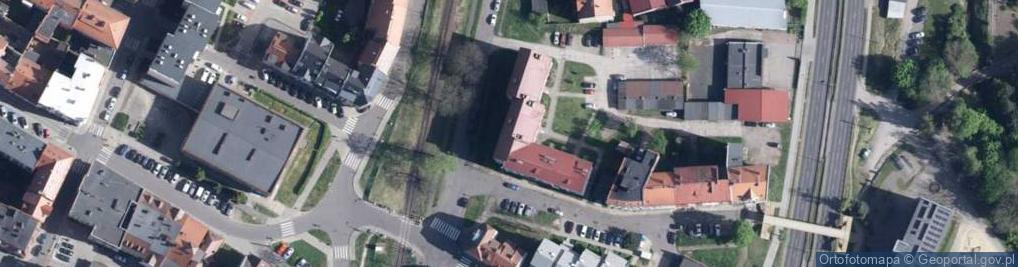Zdjęcie satelitarne Torowa ul.