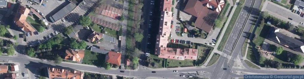 Zdjęcie satelitarne Torowa ul.