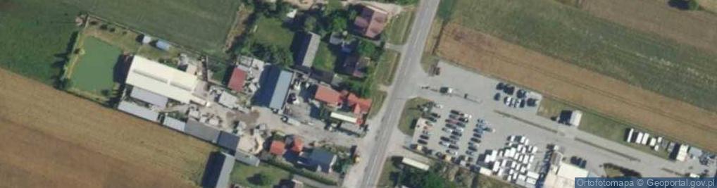 Zdjęcie satelitarne Tomaszowska ul.