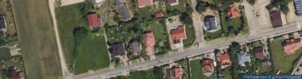 Zdjęcie satelitarne Topazowa ul.