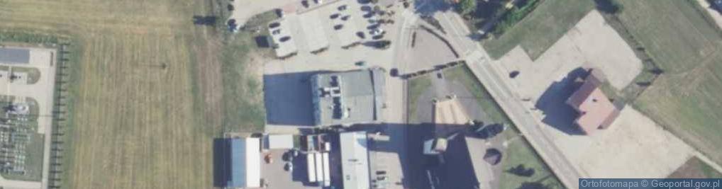 Zdjęcie satelitarne Topolowa ul.