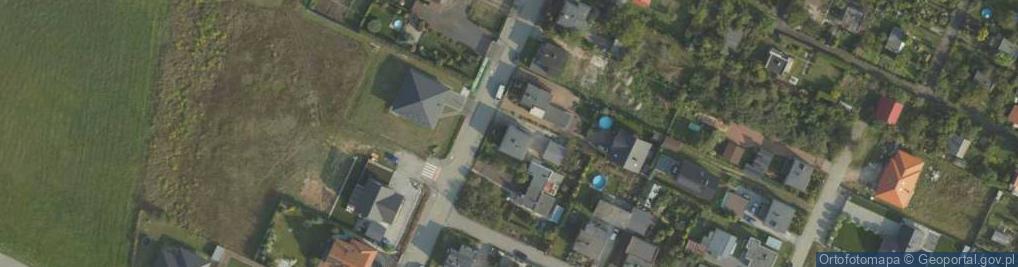 Zdjęcie satelitarne Topolowa ul.