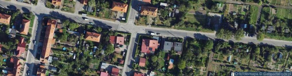 Zdjęcie satelitarne Toruńska ul.