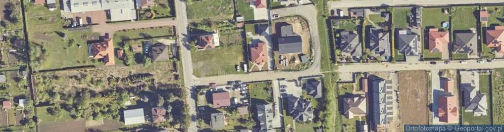 Zdjęcie satelitarne Topolowa ul.