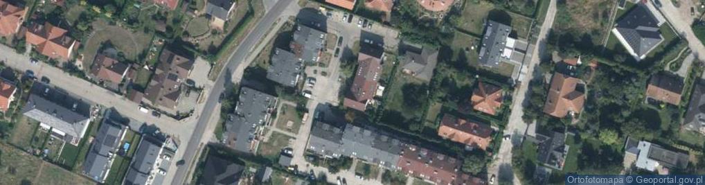 Zdjęcie satelitarne Topolowa ul.