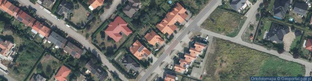 Zdjęcie satelitarne Topolowa ul.