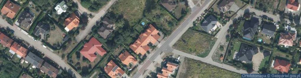 Zdjęcie satelitarne Topolowa ul.
