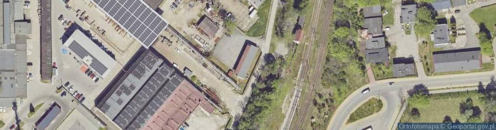 Zdjęcie satelitarne Towarowa ul.